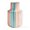 2020 new hand Painted matte color ceramic vase